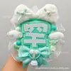 Novos Acessórios de Show de Celebridade Etiqueta de Nome Refletiva Tecido Não Tecido Acabado DIY Artesanal Mini Bolsa de Pelúcia Charms