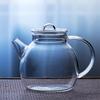 Fogão bule de vidro de borosilicato alto com tampa pequena panela de gordura resistente a altas temperaturas kung fu vidro elétrico fogão de cerâmica aquecimento bule de chá