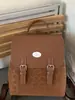 Otoño 2025 Nuevo Estilo Coreano Bolso de Mujer Color Sólido Mochila para Niñas Moda Bien Desarrollada Casual Casual Color de Contraste Bolso Pequeño
