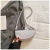 Bonita Xiaomi Home 2026 Nova Bolsa Casual de Grande Capacidade para o Dia a Dia com Alça Única Transversal Textura Simples Bolsa Croissant Bolsa de Axila
