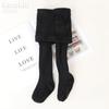 Meias Térmicas de Inverno Forradas com Lã para Crianças, Leggings Grossas de Algodão Classe A para Meninas, Meias para Bebês, Meias-Calças para Meninas por Atacado