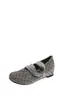 Zapatos de noche para mujer que aumentan la altura, otoño 2026, estilo retro coreano, lunares, puntera redonda, poco profundos, tipo ballet, Mary Jane