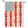 Amazon Venta Caliente Transfronteriza Flores de Primavera y Verano Bandera de Bienvenida para Jardín Ventas Directas de Fábrica Venta al por Mayor Bandera Personalizada para Jardín