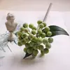 Flor Artificial con Bayas Pequeñas Estilo Europeo Adornos para Sala de Estar Decoración Navideña Accesorios para Arreglos Florales Bayas Artificiales