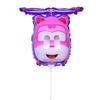 Juguete de dibujos animados para niños, palo de mano, soporte central, globo de aluminio con varilla, microempresa, empuje, drenaje, polvo, succión, pequeño puesto de regalo