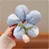 Goma para el Cabello de Flor de Tulipán Dulce 3D, Accesorio para el Cabello Grande y Elegante, Goma Elástica Súper Grande