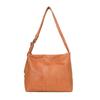 Bolsa de Couro Genuíno de Vaca de Primeira Camada Design Bolsa Tote Bolsa Transversal Simples Retrô Grande Capacidade Bolsa de Ombro Sensação Relaxada