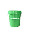 Barril redondo personalizado de 30L con tapa, barril de plástico con tapa de rosca, barril para alimentos, barril para pepinillos, barril para gránulos