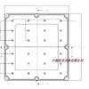 Directo de fábrica F30-2 caja impermeable de plástico para cableado 250*240*70 módulo de alimentación de seguridad nuevo ABS a prueba de salpicaduras