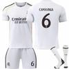 2526 Nova Camisa de Futebol Cavalo Real Camisa de Casa N°. 7 Ronaldo Não. 9 Mbappé Não. 10 Terno Infantil Adulto