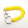 En Stock Cuerda de Teléfono Anti-Pérdida de Plástico Cuerda Elástica Llavero Bolsa Lanyard para Teléfono Llavero Cuerda Elástica Colorida