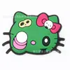 Nuevos Zapatos de Cueva de Halloween Decorativos Dibujos Animados Lindos Zapatos de Hello Kitty Hebilla de Zapato de Flor Especial Transfronterizo de Amazon Para en stock