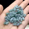 Pedras Soltas de Jade Água Azul, Contas Cilíndricas de Jade, Acessórios para Contas de Pulseira e Colar DIY, Materiais para Miçangas, Pedras Soltas de Jade Natural DIY