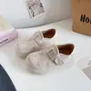 Sapatos Casuais Bell de Sola Grossa. Sapatos Birkenstock Femininos 2025 Nova Moda de Inverno Versátil Casual Mocassins B3027