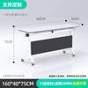 Mesa y silla de entrenamiento combinadas, escritorio móvil, mesa larga, escritorio de empalme para institución educativa, mesa de conferencias, mesa de entrenamiento plegable
