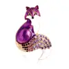 Broche de Mariposa de Cristal Vintage Broche de Animal Camelia de Lujo Ligero de Alta Calidad Hebilla de Pin de Corsage Femenino Ropa