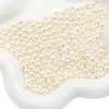Cuentas Redondas Imitación Perla Iridiscentes No Porosas de ABS de 3-8 mm, Cuentas Sueltas, Accesorios Hechos a Mano para DIY, Decoración, Relleno para Caja de Maquillaje Macaron