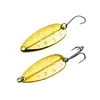 Atacado de Fábrica Isca Metalizada, Isca Artificial, Isca para Peixe Branco, Isca Brilhante, Placa de Ferro para Isca, Lantejoulas em Forma de Semente Douradas e Prateadas