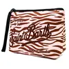 Moda Europeia e Americana Estampa de Leopardo Material de Mergulho Bolsa de Cosméticos Design de Nicho Bolsa para Batom e Cosméticos Bolsa de Higiene Pessoal Portátil para Viagem