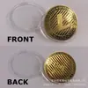 BTC XRP ADA ETH Dogecoin metal nova moeda digital virtual Bitcoin moeda de coleção