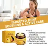 Crema para masaje articular, textura suave y lisa, adecuada para la aplicación externa diaria en las articulaciones de todo el cuerpo, proporcionando confort, relajación y cuidado hidratante