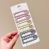 Pinzas para el pelo BB de colores dopamina para niños, pinzas para el pelo versátiles dulces y lindas para niñas y bebés, pequeños accesorios para el pelo