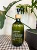 Champú Acondicionador Jabón Corporal Marrón Té 500ml Embotellado Impresión Pared Gruesa Casa de Huéspedes Hotel Bomba de Bambú Natural