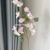 Flores de Guisante Artificiales para Decoración del Hogar, Arreglos Florales, Estilo Jardín Fresco, Arreglos Florales de Boda, Flores Falsas Decorativas