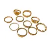 Set de anillos redondos retorcidos incrustados de diamantes metálicos, simple y elegante, anillo versátil, nicho de lujo ligero, sensación de alta gama, joyería para mujer