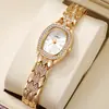 Reloj de Pulsera para Mujer con Patrón de Rombo Tachonado de Diamantes, Moda Nueva de Comercio Exterior de Venta Caliente, Relojes de Pulsera para Mujer al por Mayor