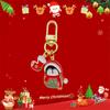 Regalo de Navidad Llavero de Navidad Regalo Exquisito Llavero Colgante Bolso de Dibujos Animados Accesorios para Colgar Hebilla de Puerta Accesorios