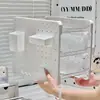 Prateleira de Armazenamento para Mesa Painel Perfurado Removível Mesa Estudante Escritório em Casa Estante Organizador de Armazenamento Armazenamento de Material de Escritório