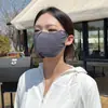 Nueva Máscara Protectora Solar Delgada de Seda de Hielo para Primavera y Verano Nylon Piel de Hielo Pequeña Sensación de Hielo Ampliada Transpirable Protección Ocular Máscara Femenina