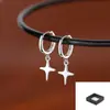 Pendientes de Aro Lisos con Pasador de Plata 925 para Mujer 2025 Nuevo Popular Diseño de Nicho Pendientes de Gama Alta Pendientes de Lujo Accesible