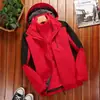 Conjunto de Tres en Uno Desmontable de Dos Piezas para Hombre y Mujer Marca de Moda Engrosado con Forro Polar Resistente al Frío Ropa de Invierno para Viaje a Xizang