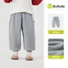 Calça Feminina Dudu, Calça Jogger de Outono para Meninas, Nova Calça Esportiva Infantil, Roupa Infantil, Nova Calça Longa para Bebê