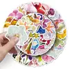 50 Adesivos de Flor de Diamante, Florais Criativos, Capas Exclusivas para Celular e Laptop, Adesivos Decorativos DIY para Capacete