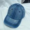 Chapéu de Cowboy Baseball Moda Estilo Coreano Personalizado Masculino e Feminino Street Casual Chapéu Versátil Mostra Rosto Pequeno Chapéu de Sol Tendência