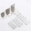 Suporte de Ângulo Reto de Aço Inoxidável Cantoneira Suporte Triangular para Armário Suporte de Prateleira Código de Canto Quadrado Aço Inoxidável Espessado