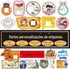 Etiqueta Autoadesiva Transparente Nano Pvc Adesivo Papel Revestido Hot Stamping Selo Adesivo Impressão de Logotipo Código Qr Anti-Falsificação