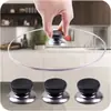 Puxador universal substituível para tampa de panela, puxador anti-escaldante para tampa de panela, cabeça para tampa de panela de vidro, acessórios de cozinha, puxador, tampa para tampa de panela