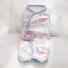 Ropa de Esterilización para Gatos Dulce Sueño Nube de Cuatro Patas Delgada Tipo Bolsa Ropa para el Vientre para Evitar Escapes Ropa Postoperatoria Ropa de Destete para Gata