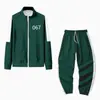 Suéter de otoño para niños con cuello alto y cremallera (número nuevo) ropa infantil verde oscuro