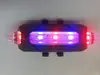 Nueva Luz de Bicicleta Recargable por USB Mosca Muerta Plegable Luz Roja Trasera Luz de Advertencia Accesorios de Ciclismo