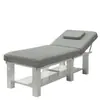 Cama de Beleza, Cama de Terapia de Massagem para Salão de Beleza, Cama Dobrável para Tatuagem e Terapia de Fogo para Casa com Orifício, Cama de Moxabustão, Cama para Extensão de Cílios