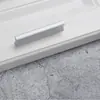 Maçaneta de alumínio de fábrica Shunde moderna simples de um caractere e duas cores fosca armário guarda-roupa gaveta maçaneta