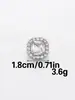 Nuevos Botones de Placa Estilo Chino con Pedrería, Botones Metálicos para Abrigos de Suéter, Botones Decorativos Cosidos a Mano, Accesorios de Alta Gama para DIY en Stock