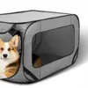 Suministro de fábrica venta caliente jaula para mascotas transfronteriza perrera valla plegable tienda de campaña para exteriores sala de parto para gatos venta caliente tesoro de tienda de pueblo