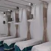 Clínica de Medicina Tradicional China Hospital Masaje Salón de Belleza Cortina Divisoria Cortina Bloqueadora Pantalla Divisoria Cortina Hospital