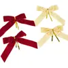 Accesorios de Lazo de Cinta de Terciopelo de 2.5cm Empaque de Regalo Boda Decoración del Hogar Hecho a Mano DIY Accesorios para Ropa